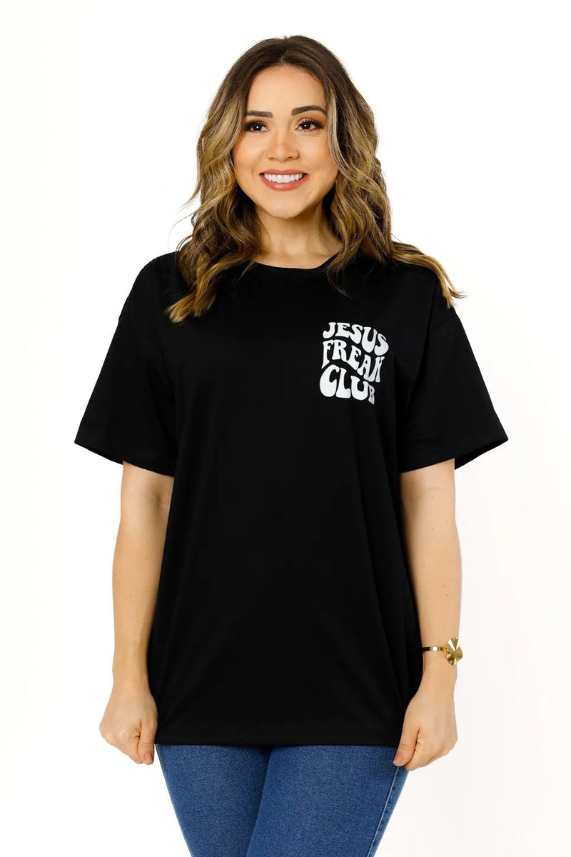 Oversized Jesus Freak - Frente e Costas