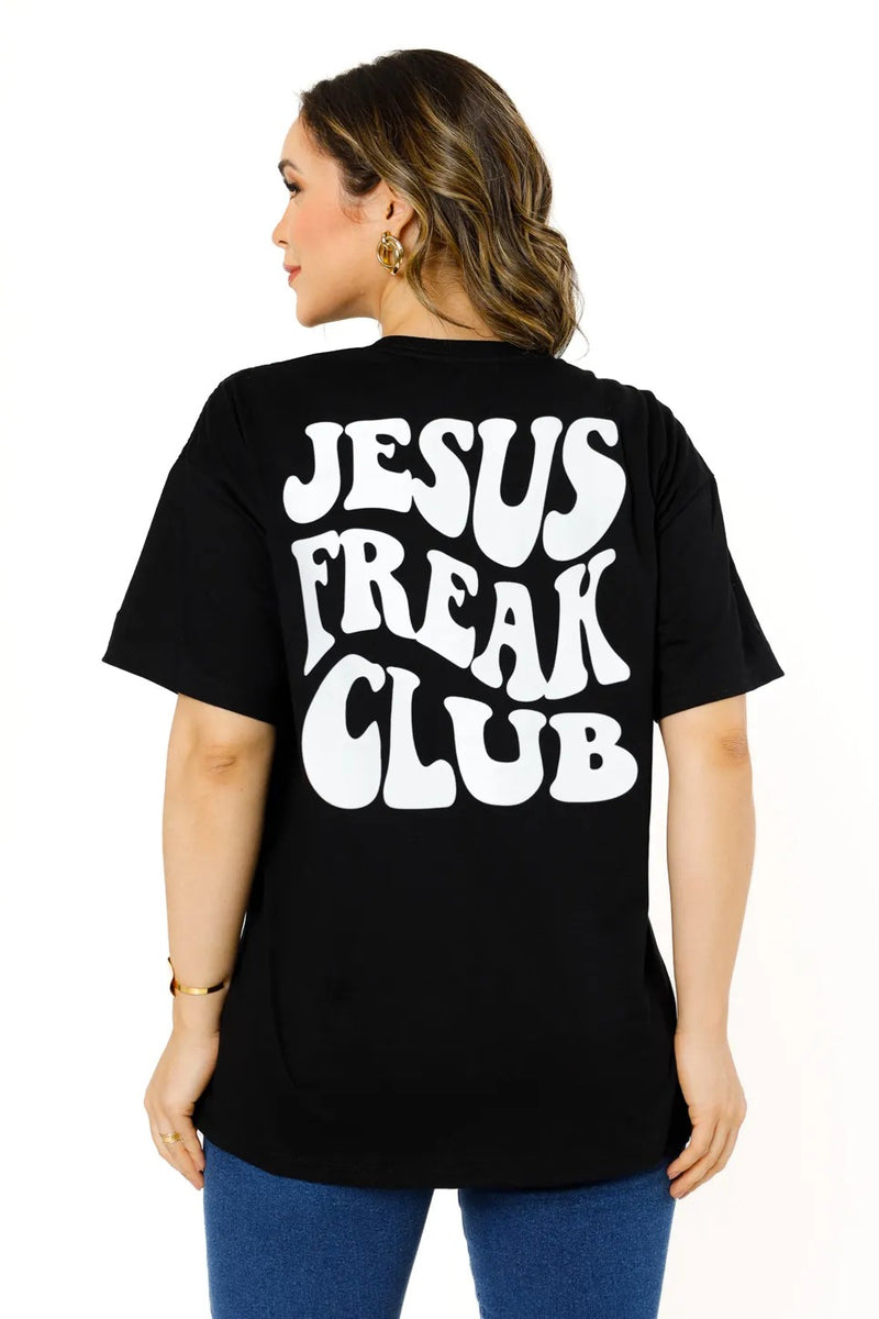 Oversized Jesus Freak - Frente e Costas