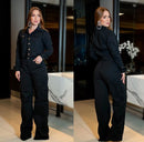 Calça Jeans Wide Leg Sarja 