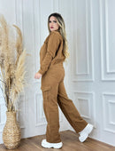 Calça Jeans Wide Leg Sarja 