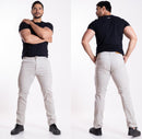 Calça Jeans Masculina Sport fino Nude 