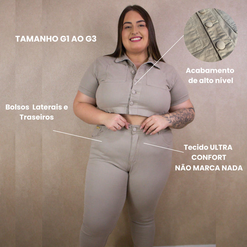 Conjunto Ultra confort Plus size