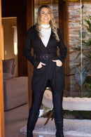 Casaco tricô feminina Manga Longa Max 